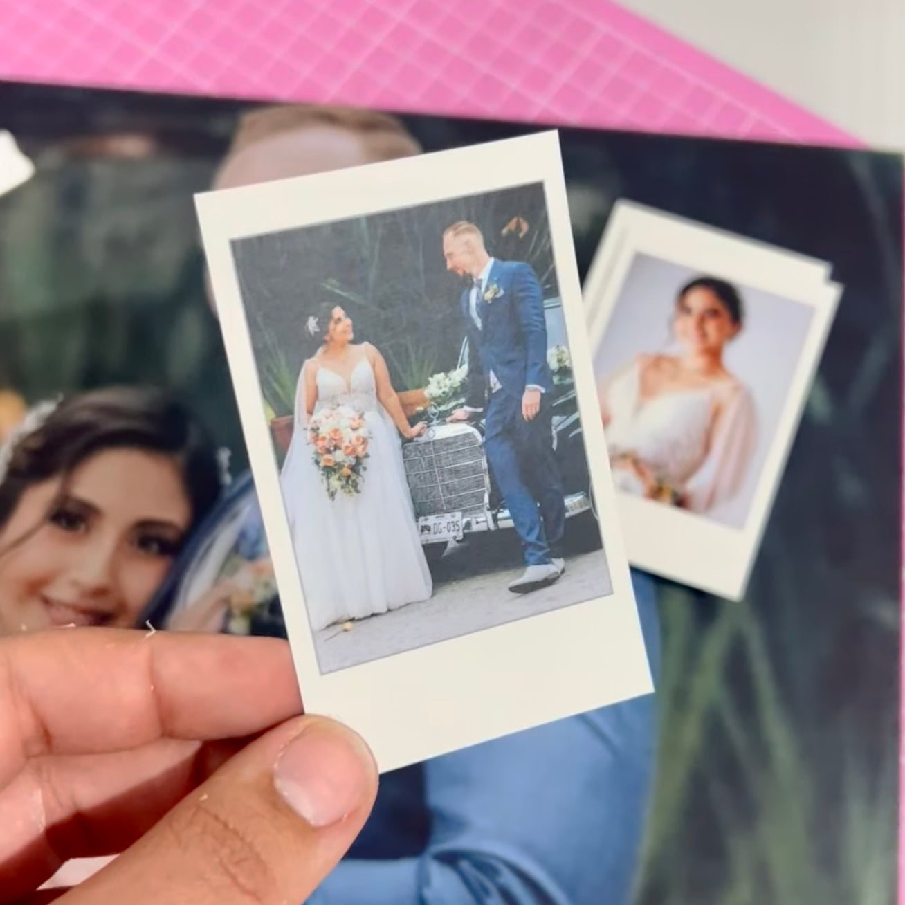 Fotos tipo instantáneas polaroid
