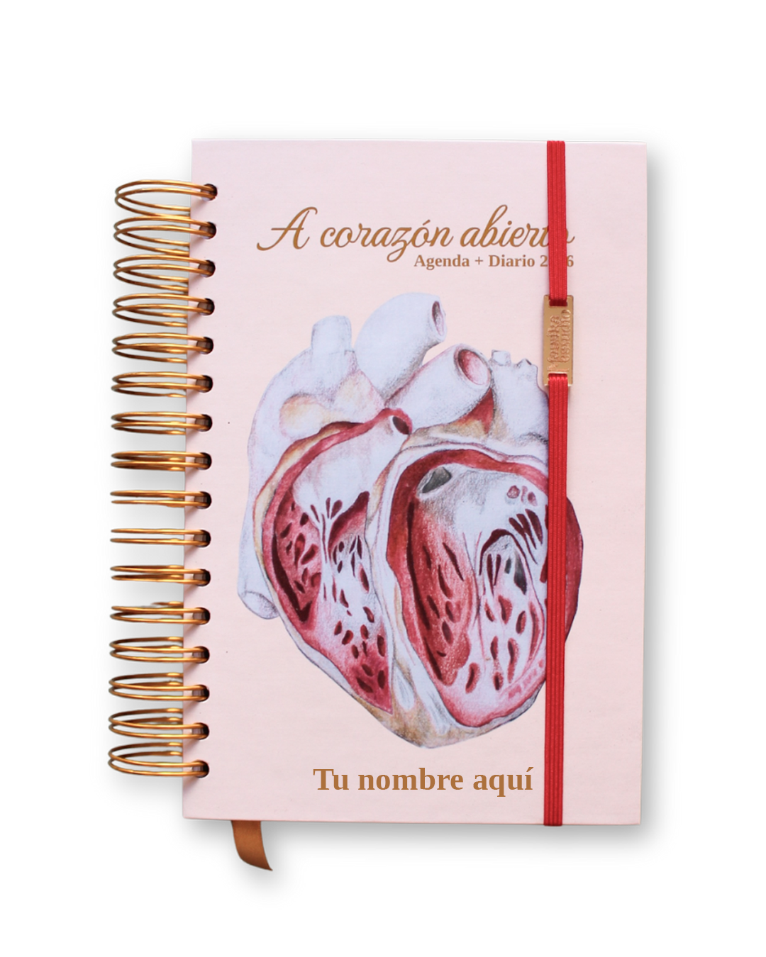 AGENDA + DIARIO 2026 A CORAZÓN ABIERTO MAMIKA ESTUDIO