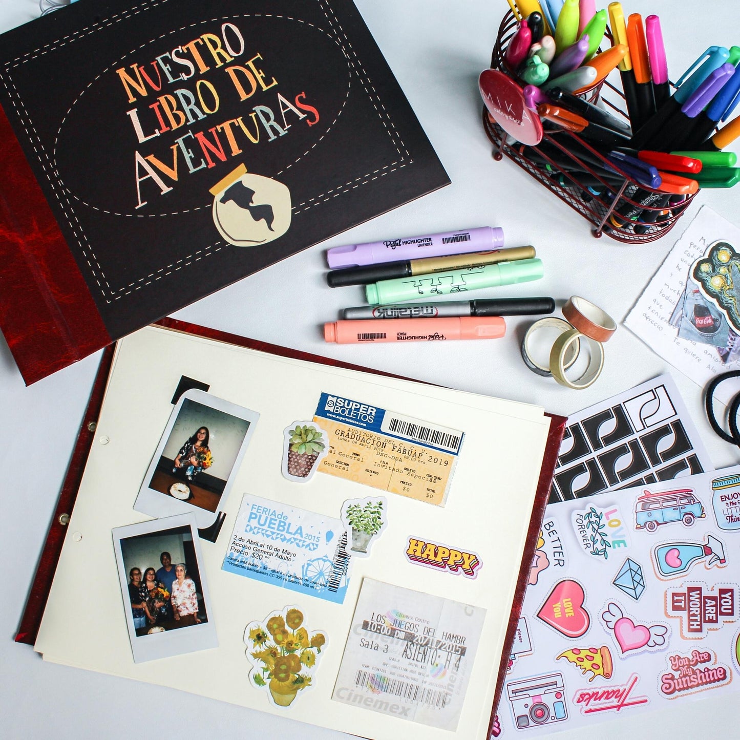 Libro de aventuras / Our adventure book