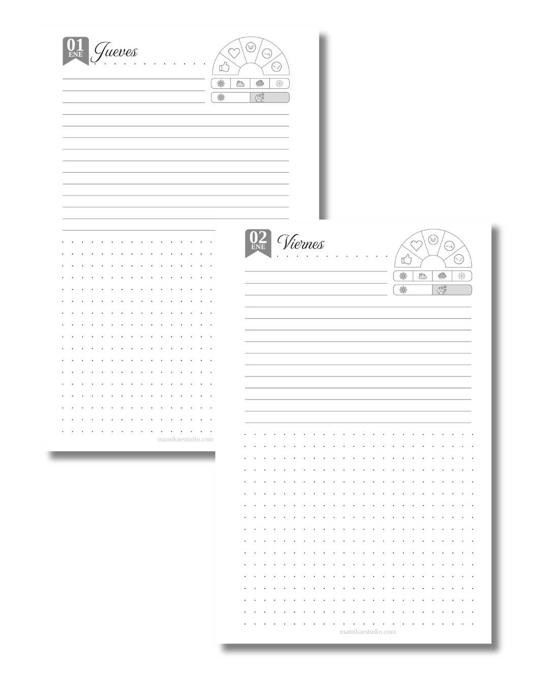 AGENDA + DIARIO 2026 A CORAZÓN ABIERTO MAMIKA ESTUDIO