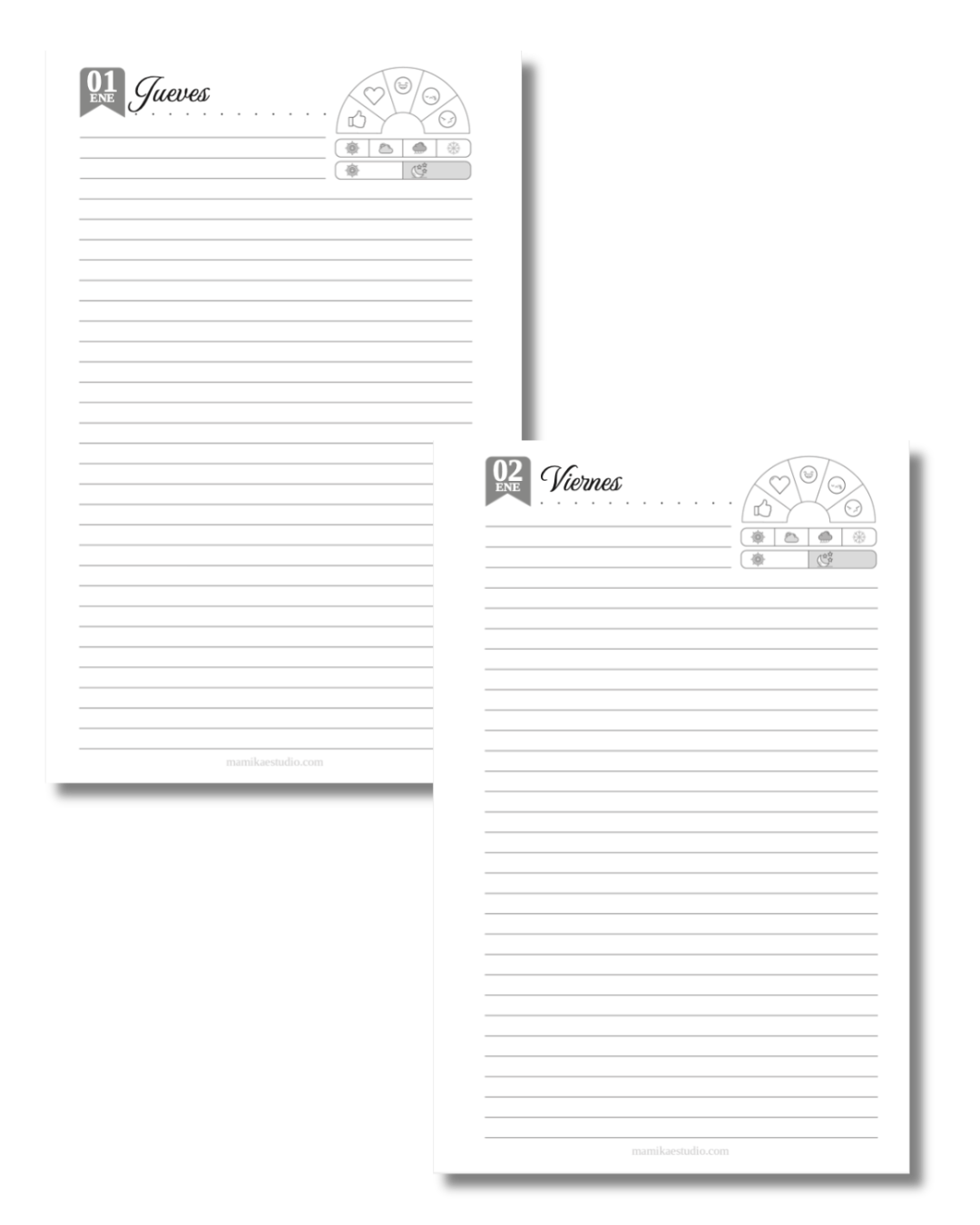 AGENDA + DIARIO 2026 A CORAZÓN ABIERTO MAMIKA ESTUDIO