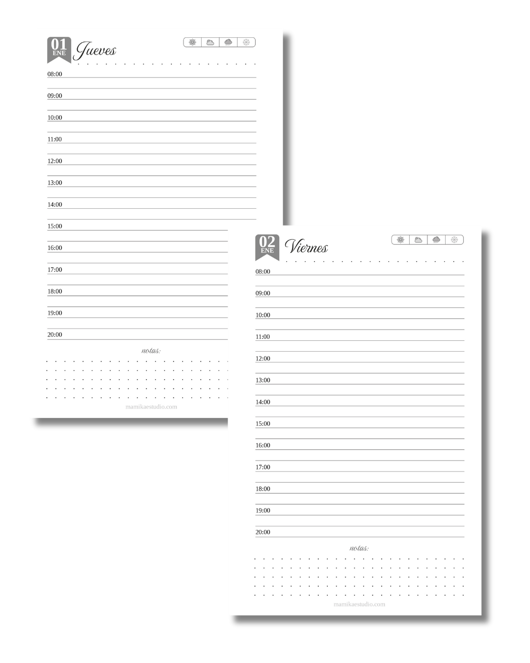 AGENDA DE CITAS 2026 A CORAZÓN ABIERTO MAMIKA ESTUDIO