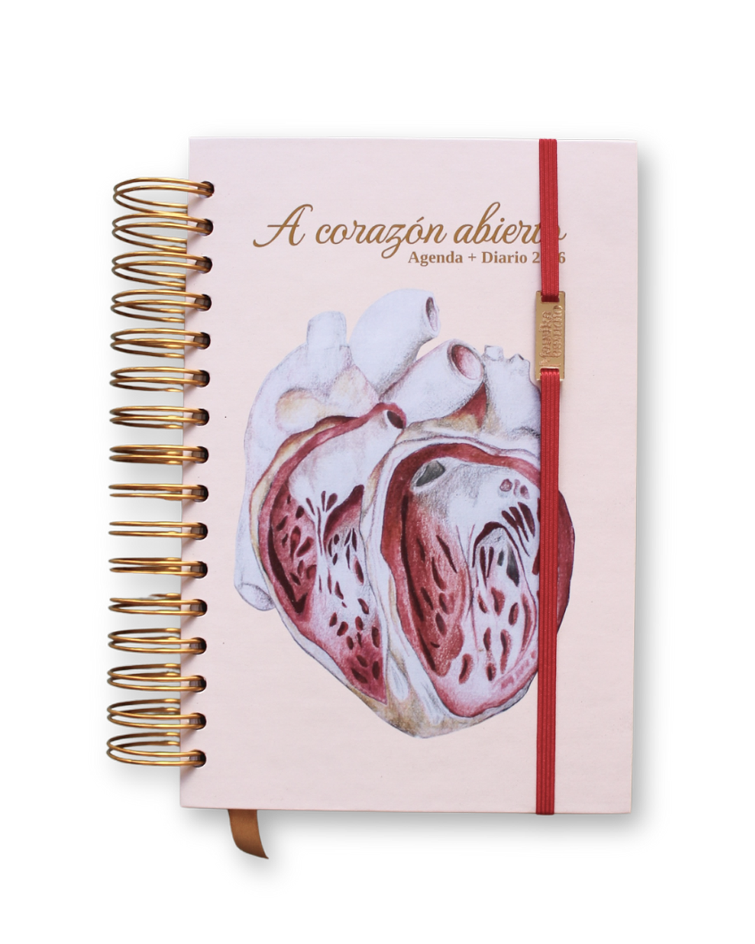 AGENDA + DIARIO 2026 A CORAZÓN ABIERTO MAMIKA ESTUDIO