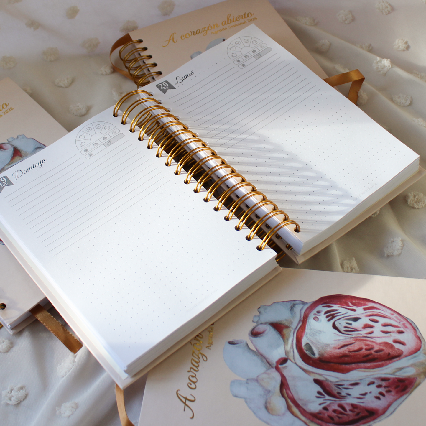 AGENDA + DIARIO 2026 A CORAZÓN ABIERTO MAMIKA ESTUDIO